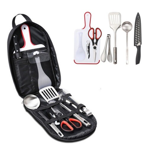 Camping cooking utensils set - camping,